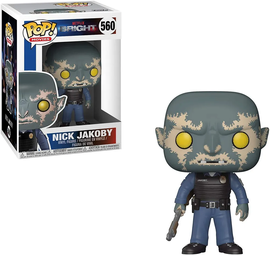 Figurine Nick Jakoby Funko POP! Bright - Objet de décoration de 10cm