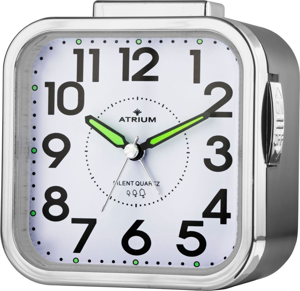 Atrium A530-19 Wecker Glockensignal Unisex Alarm weiss Produktbild 