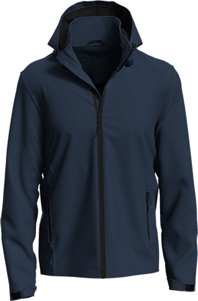 Stedman ST5440 | Herren Lux Softshell Jacket Atmungsaktivität 1.000 g/m² - Farbe: Blue Midnight - Größe: 4XL