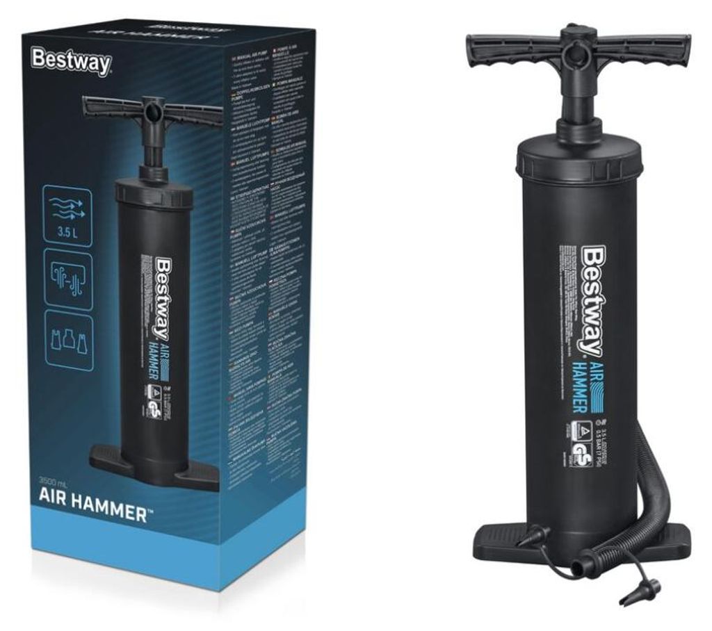 Bestway 62030 / 24, Rušní pumpička, Nafukování, Černá, Obrázek produktu 