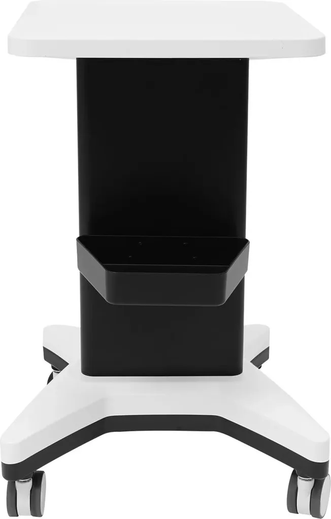 Chariot de service multi-usage noir pour transport de charges lourdes