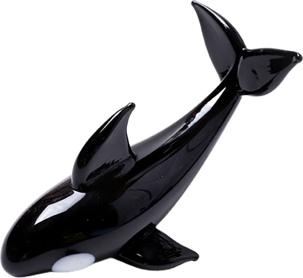 Walmodell handgefertigte Accessoires Glas-Desktop-Dekor Glas-Killerwal-Modell für Kinder-E