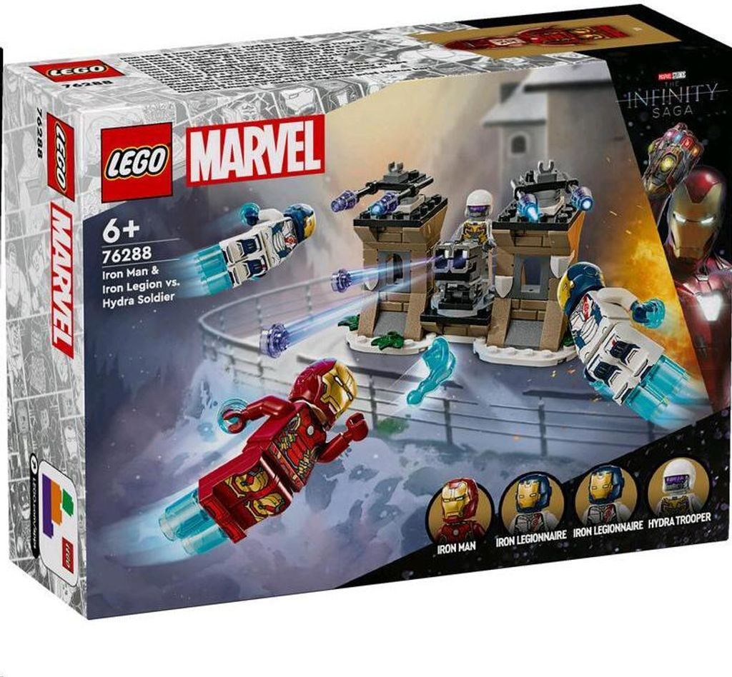 LEGO Iron Man a Železná légia vs. vojak Hydry, Stavebnica, Obrázok produktu 