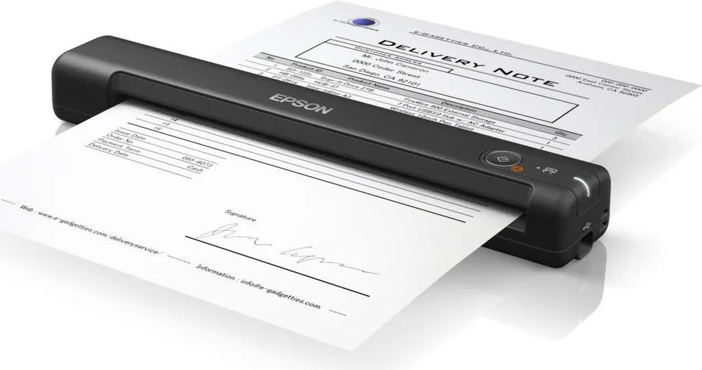 Epson WorkForce ES-50 Scanner mobile A4 compact pour documents et reçus - 17