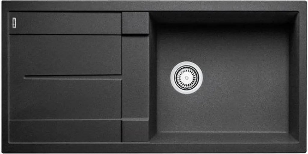 Blanco Métra XL 6S Évier à Encastrer 60cm Anthracite avec Siphon 515752