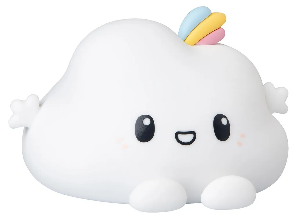 Veilleuse Tiny Cloud Multicolore Little L pour Enfant - Silicone Souple