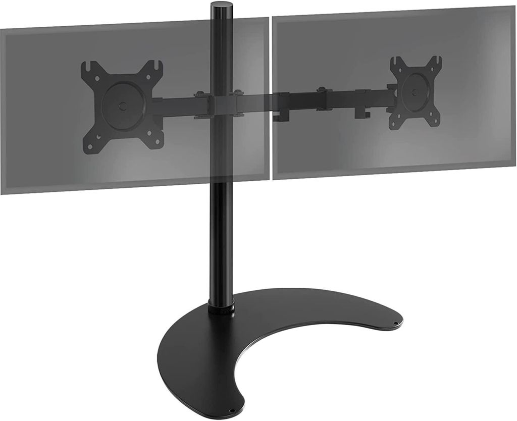 Duronic DM15D2 Monitorarm | Standfuß für 27" Zoll Produktbild 