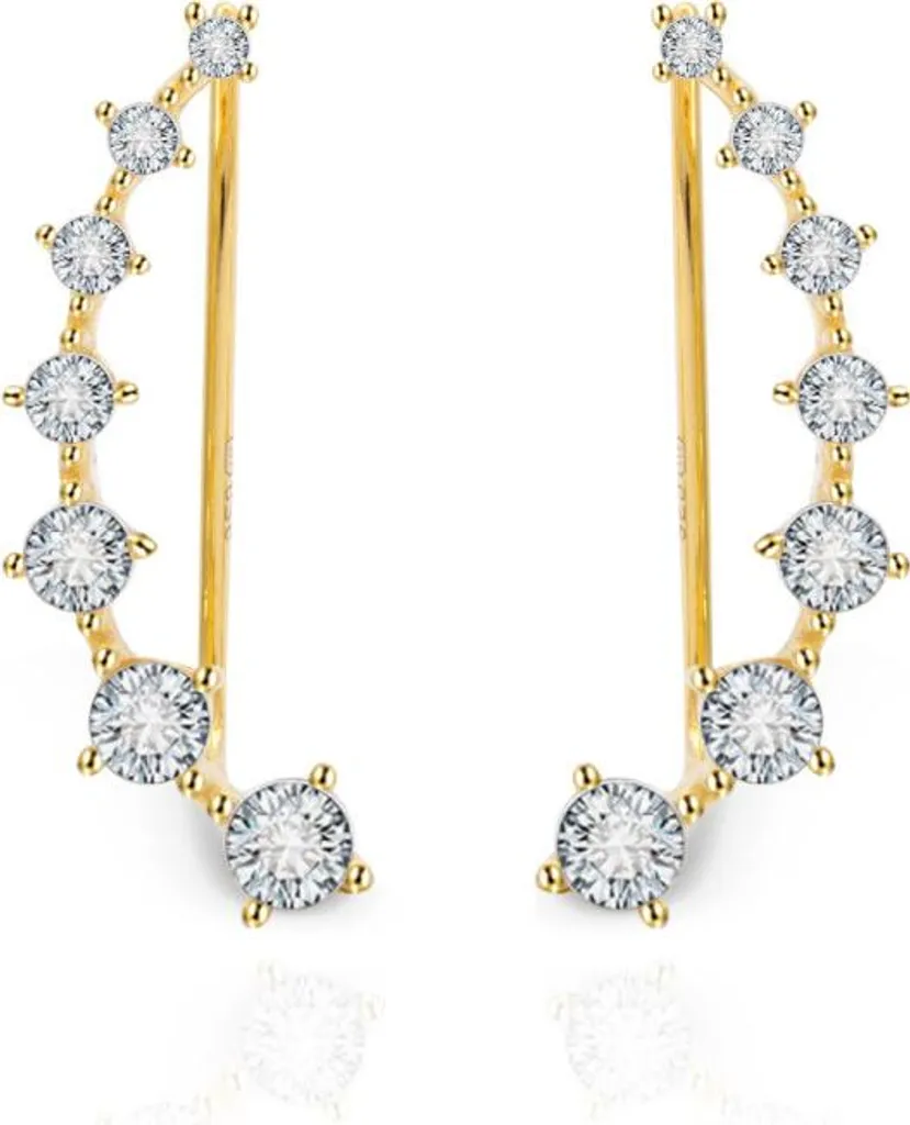 Orecchini Donna Oro e Zirconi AGU2712-G | Tendenza Jewelry 2026