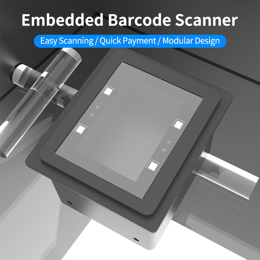 Eingebetteter Barcode-Scanner Selbstinduktion 1D/2D/QR Produktbild 