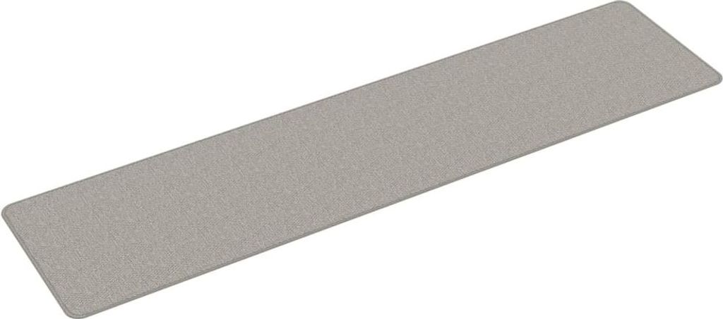 vidaXL Teppichläufer Sisal-Optik Platina 50x200 cm