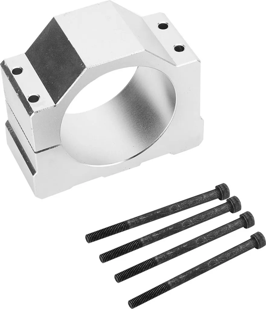 Support de base 80 mm robuste pour broche CNC avec serrage de précision