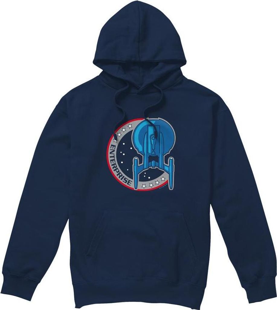 Star Trek - "Enterprise" Kapuzenpullover für Herren TV7593 (L) (Marine)