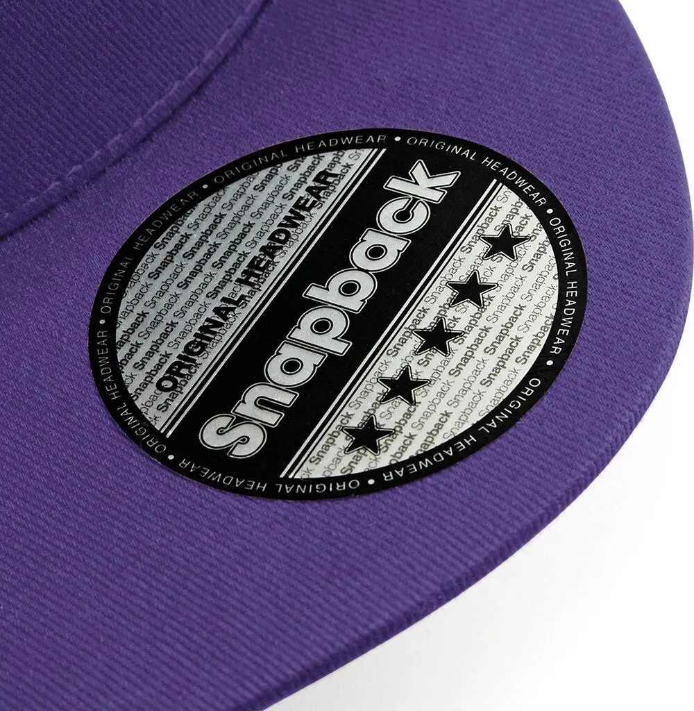 Berretto Beechfield B610 Snapback Rapper French Navy - Streetwear Icon - 7