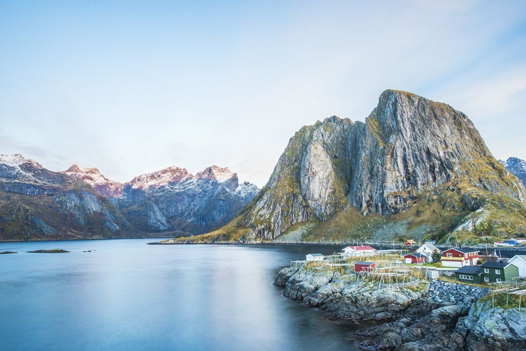 hansepuzzle 74070 - Lofoten Puzzle, 2000 Teile, Natur, 90,0 x 60,0cm mit hochwertiger Aufbewahrung, Kartonbox und wiederverschließbarem Beutel