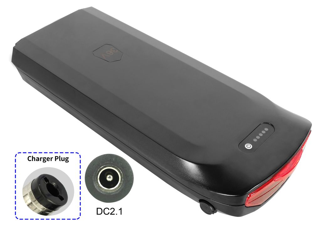 PowerSmart 36V 13Ah Ersatz-Akku für Hollandia E-City Bike Carry On 28" e-city bike E-Active 28" e-city bike Zagon 28"