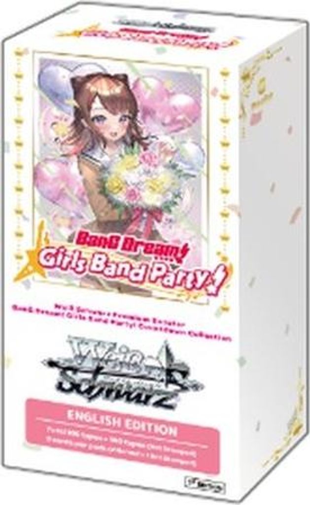 Weiss Schwarz BanG Dream! Girls Band Party! Countdown Collection Booster Bo