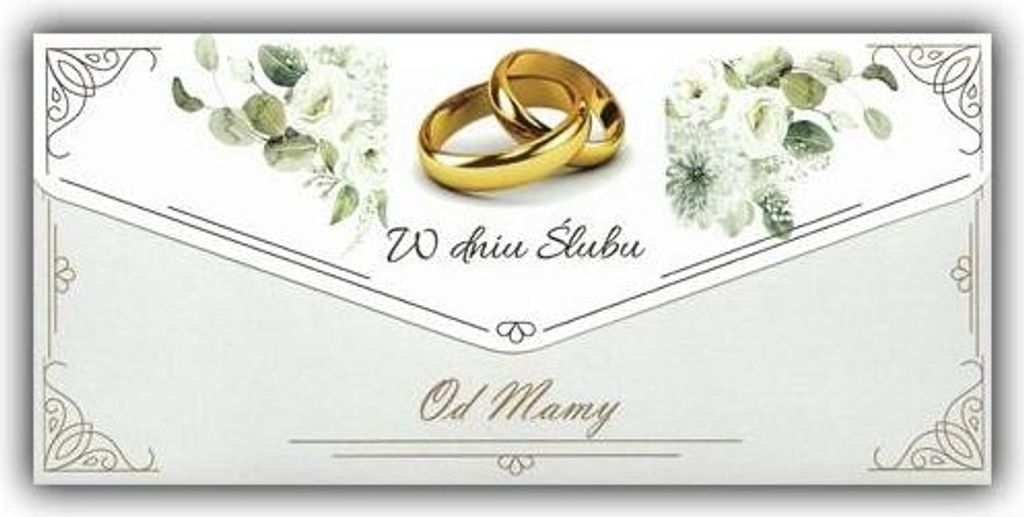 Umschlag der Hochzeitskarte von Mum