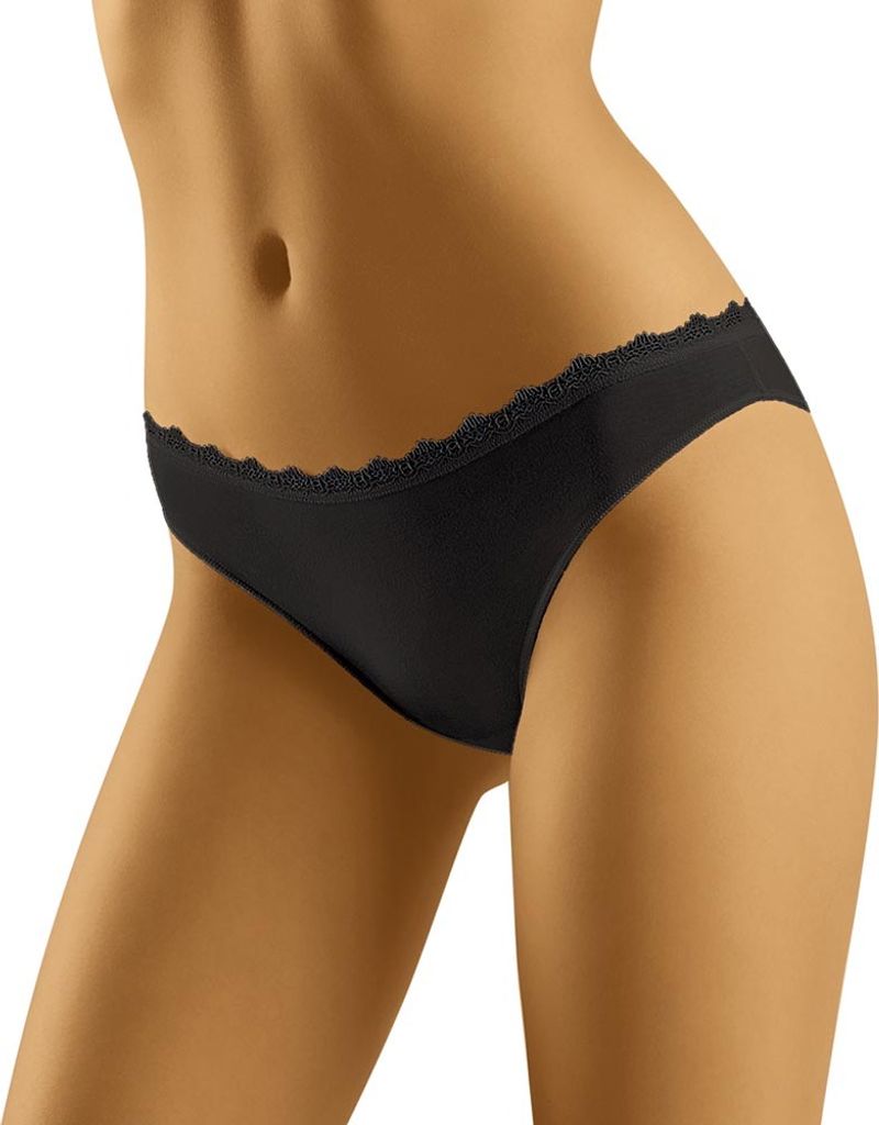 Wolbar Damen Mini-Slip WB155, Schwarz, L