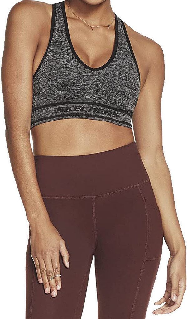SKECHERS Skechers Goknit Seamless Sport-BH Damen schwarz S