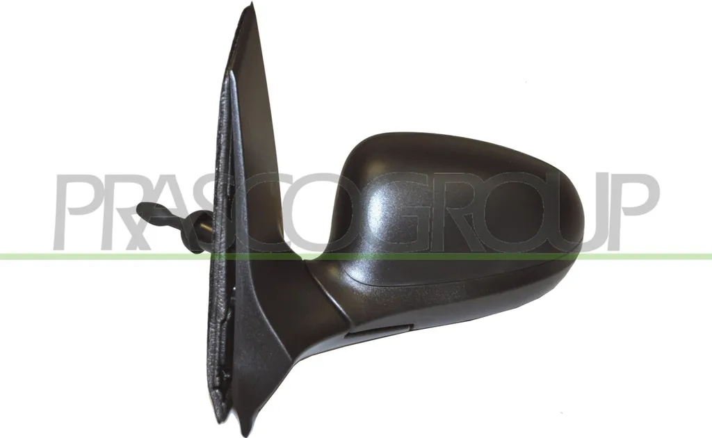 Miroir de rétroviseur extérieur gauche pour Ford KA série RU8 Noir