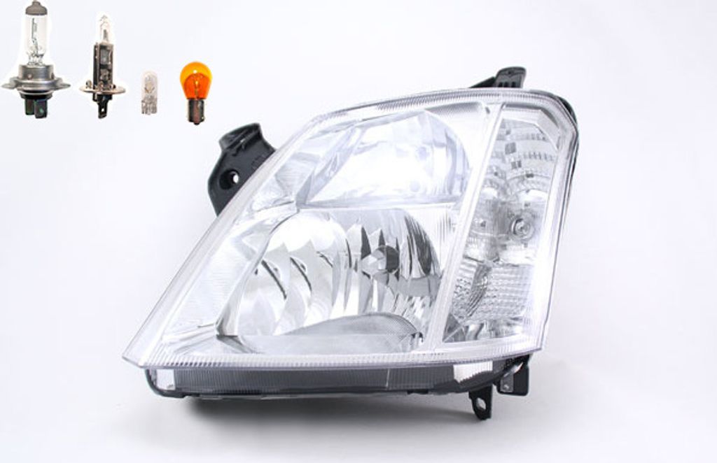 Johns, Scheinwerfer Halogen passend für Opel Meriva A 05/2003 -05/10 Links Leuchtmittel 1216153 93175364