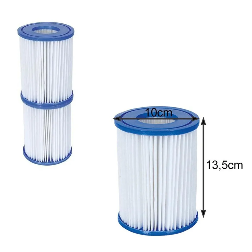 Ricambio Filtro Piscina Tipo II - Acqua Pulita per Pompe 3.028 L/h - 28