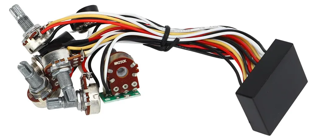 Circuit EQ basse électrique amélioration sonore et contrôle des tons