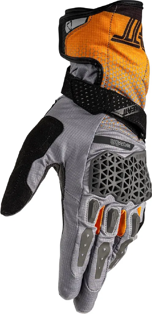 Gants de Moto Voyage et Touring Leatt HydraDri 5.5 V25 XS Imperméables Gris