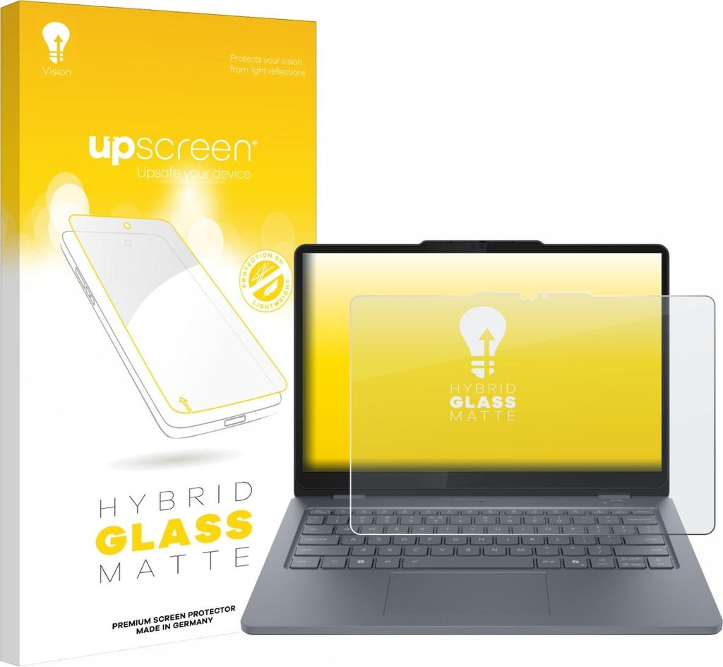 upscreen Entspiegelungs Schutzglas für Lenovo 13w 2-in-1 Gen 3 Schutzfolie Panzer Folie Glas Display Schutz matt