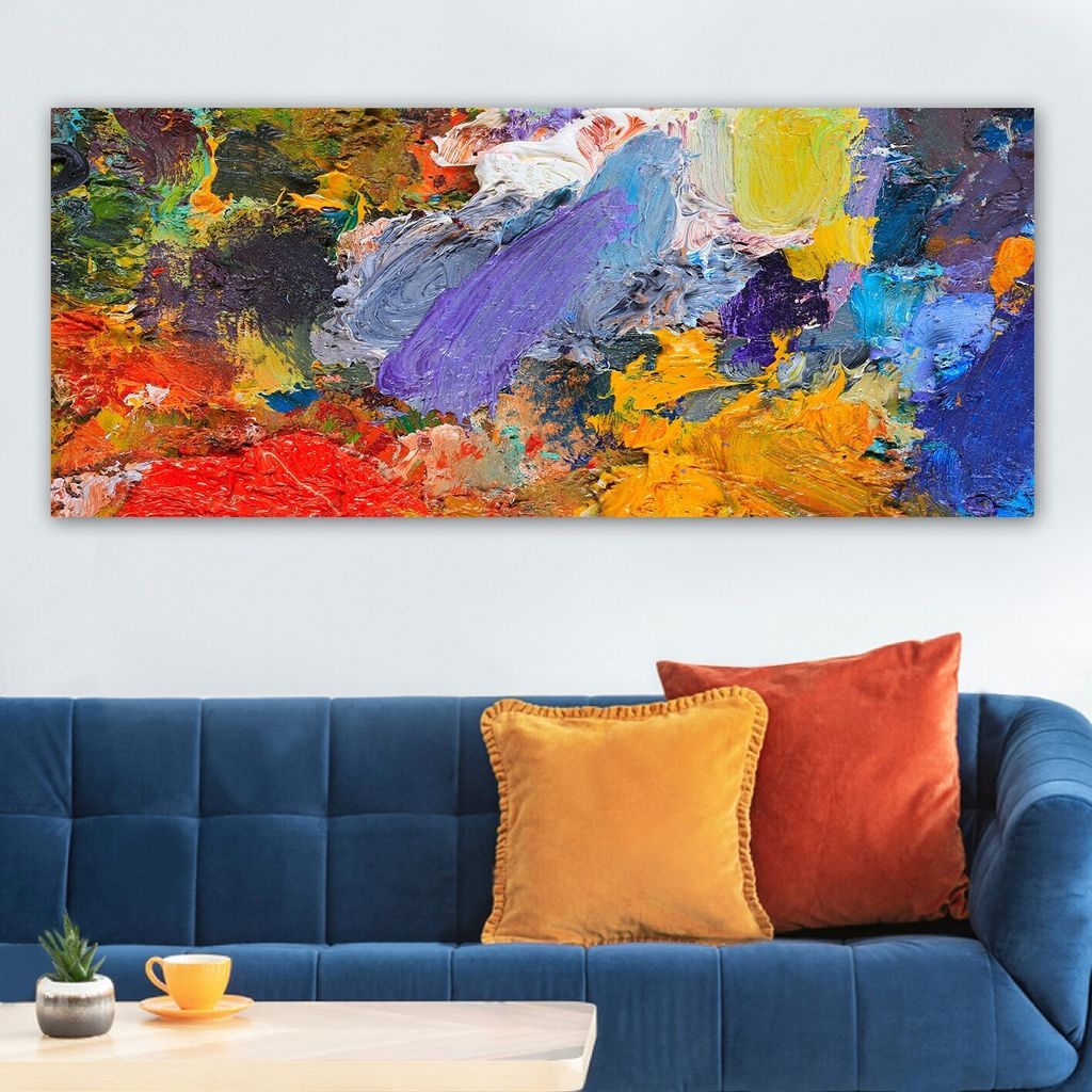 Wallity, YTY269895851_50120- ERN1448, Bunt, Leinwandbilder, 50 x 120, 100% Leinwand