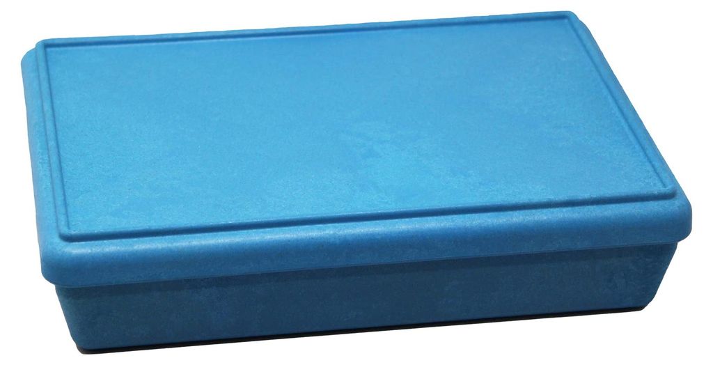 WISSNER aktiv lernen - Box mit Deckel stapelbar blau - RE-Wood