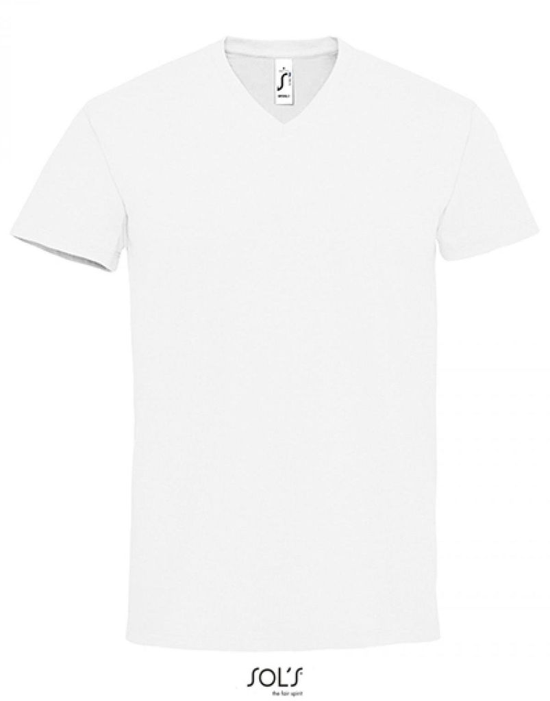 SOLs 02940 | Herren Imperial V-Neck Men T-Shirt - 190 Jersey - Farbe: White - Größe: XL
