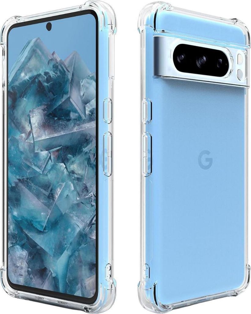 Hülle für Google Pixel 8 PRO - Stoßfeste Transparent Produktbild 