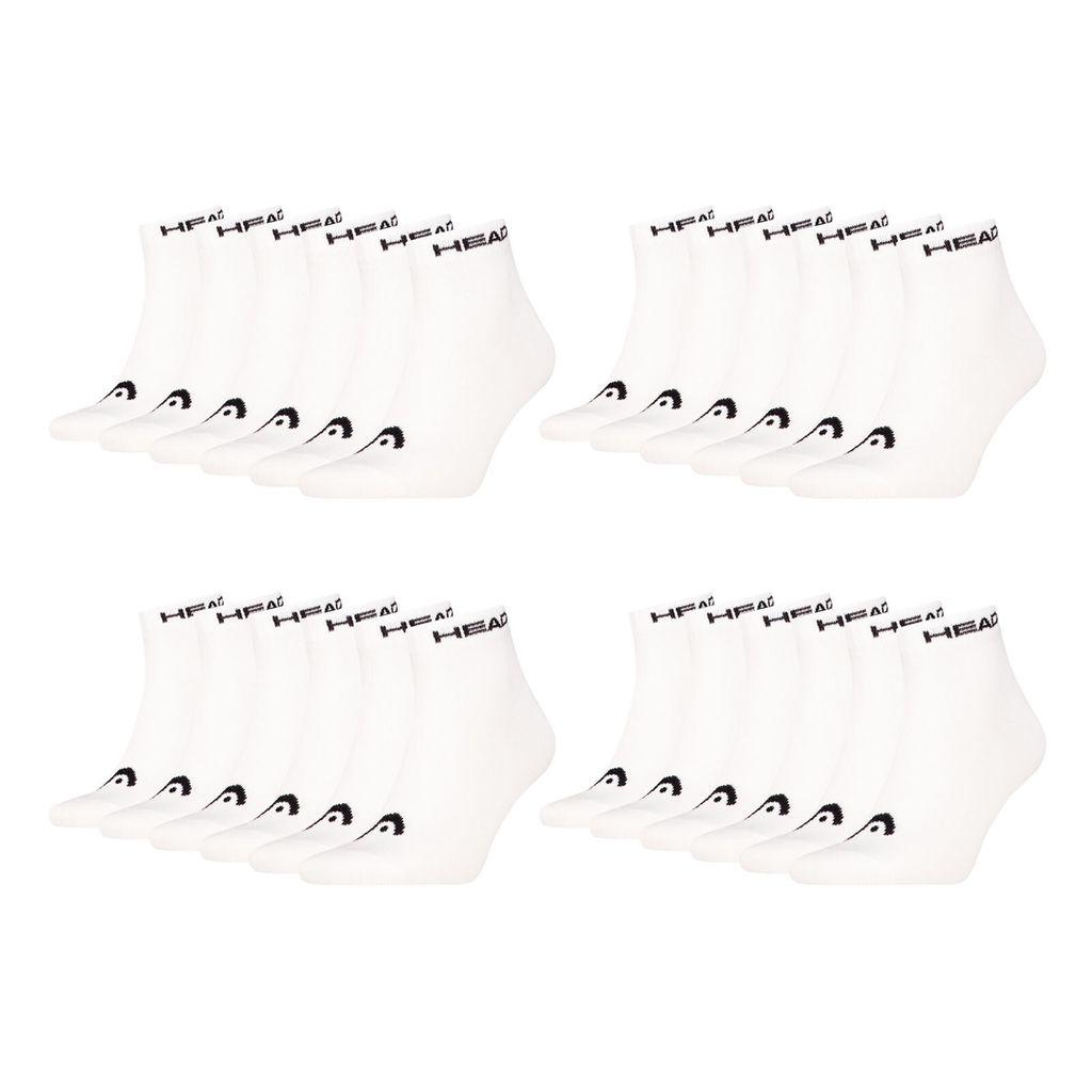 12 Paar HEAD Uni Quarter Socken All Sports Training Socks