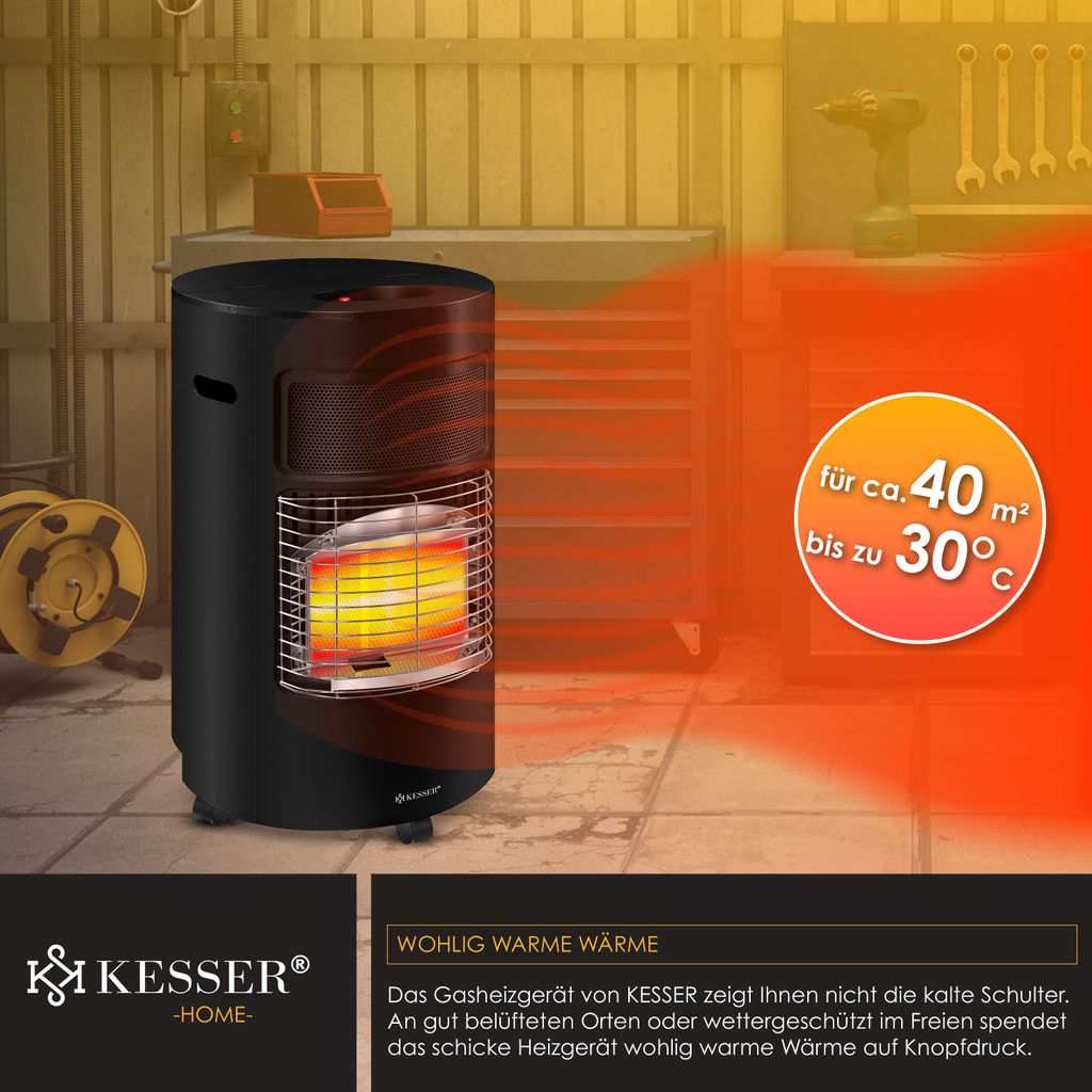 KESSER® Gasheizer Keramik 4200 Watt Gas Heizstrahler inkl. Produktbild 7