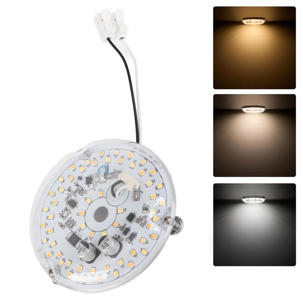 3,93 pouces LED lumière de ventilateur de plafond - AC Image du produit 