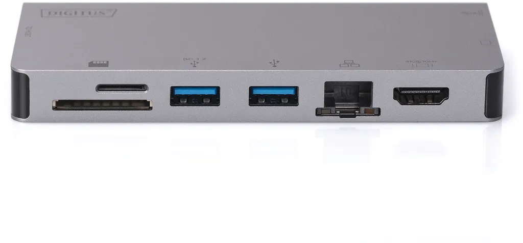 DIGITUS DA-70877 Station d'accueil USB-C 8 ports pour PC portable