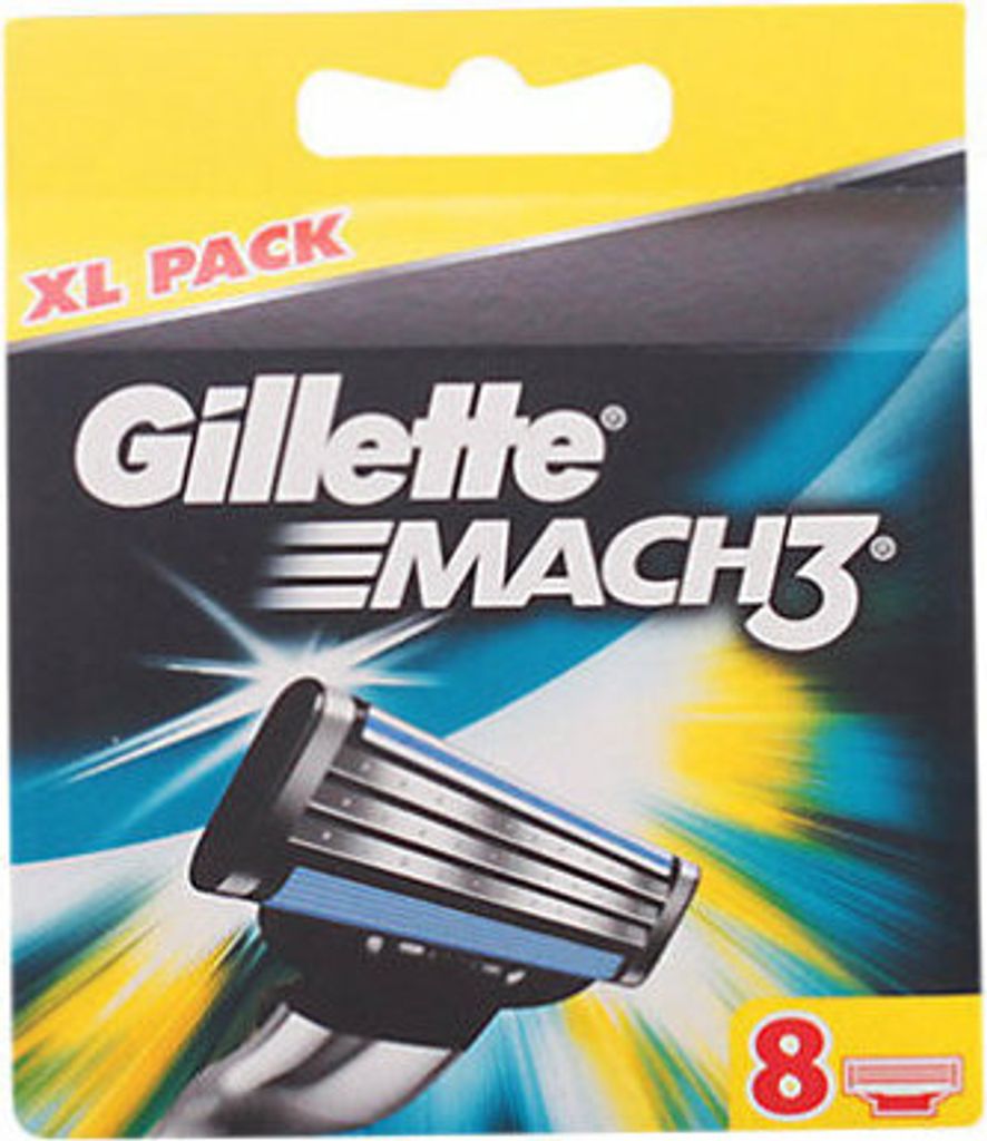 Gillette Mach3 Nachfüllung 8 Einheiten Produktbild 