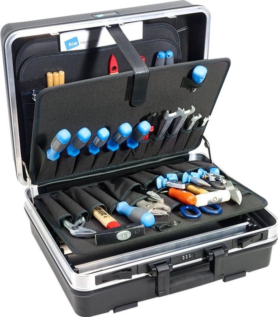B&W International Werkzeugkoffer flex loops 120.03/L Abmessungen: (B x H x T) 500 x 425 x 21