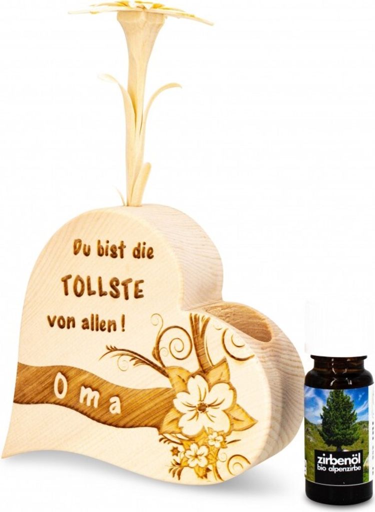 Duftset Herz Die tollste Oma