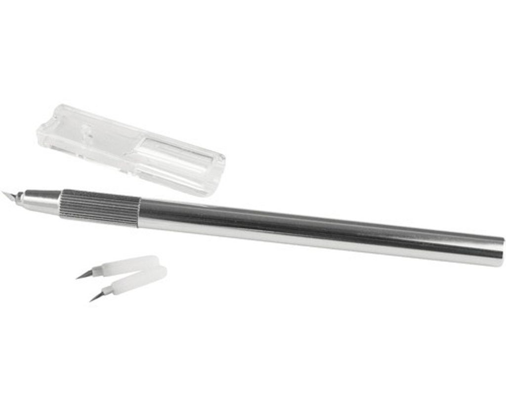 Drehgelenkmesser mit 2 Ersatzklingen