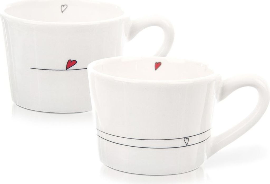 2x Kleine Tassen Tassen Tasse zum Trinken von Kaffee Tee Kräuter Tassen-Set