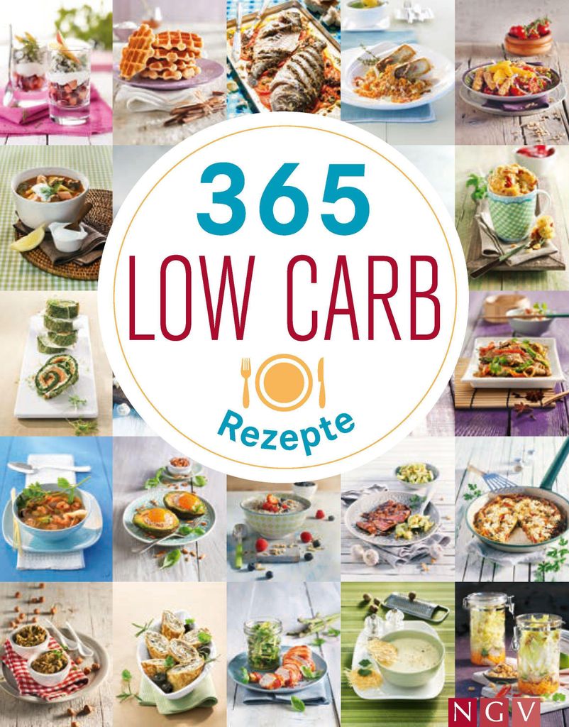 365 Low-Carb-Rezepte Produktbild 