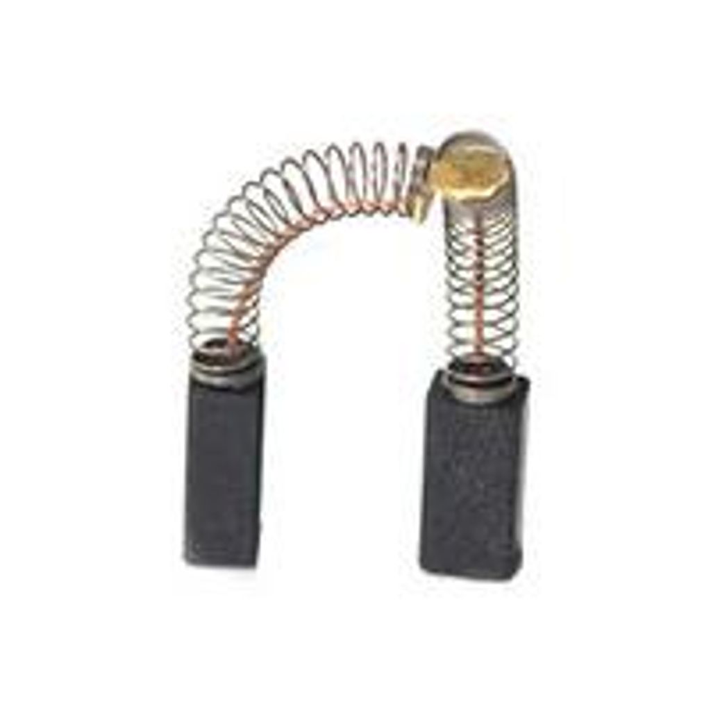 Set aus 2 anpassbaren Kohlen für Black & Decker. Abmessungen: 6,5 x 8 x 16 mm.