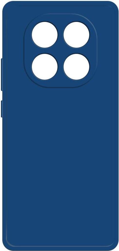 Hülle für Xiaomi Redmi Note 14 Pro 5G / Xiaomi Poco X7 - Phonesta Color Silikon Back Cover - Dunkelblau