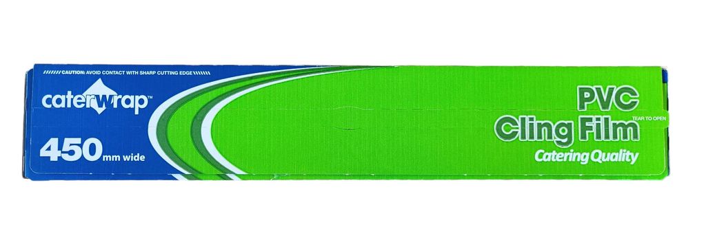 Caterwrap Frischhaltefolie PVC - 300m x 45cm - 300 m EAN Produktbild 