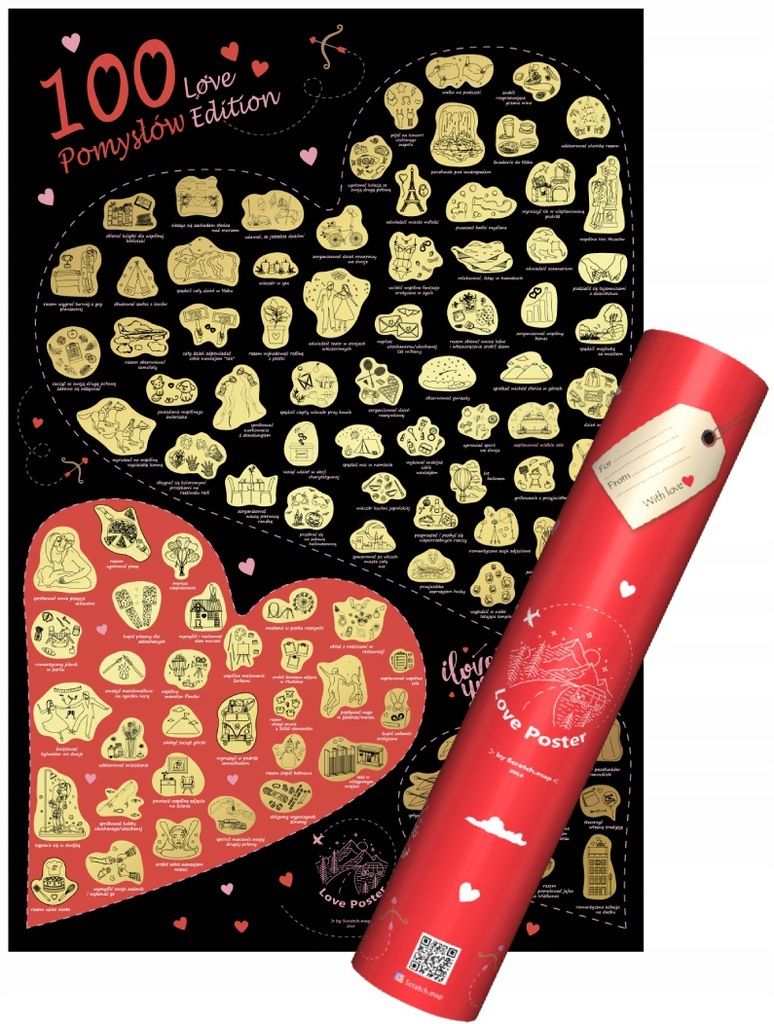 100 Ideen - Scratch Map für zwei - Love Edition