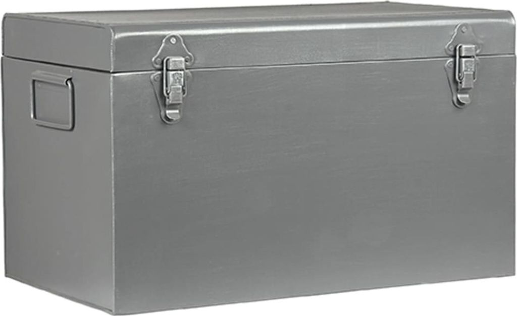 LABEL51 Aufbewahrungsbox Vintage 30x15x20 cm S Antik-Grau