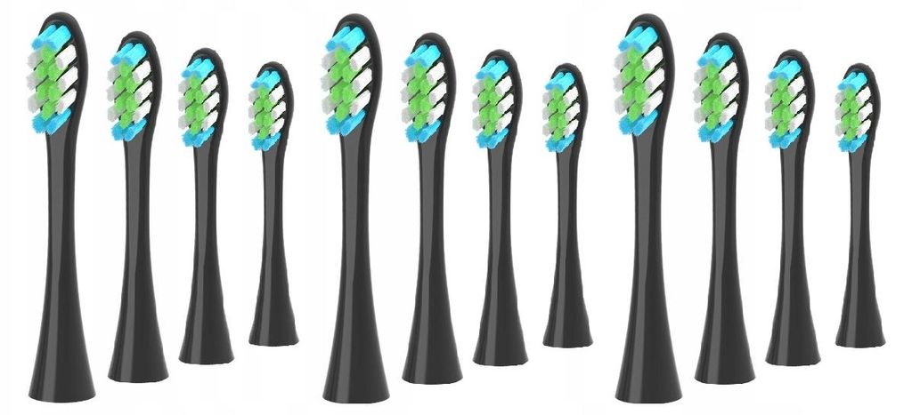 Oclean Aufsteckbürsten 12er Pack für Sonic Zahnbürsten Produktbild 