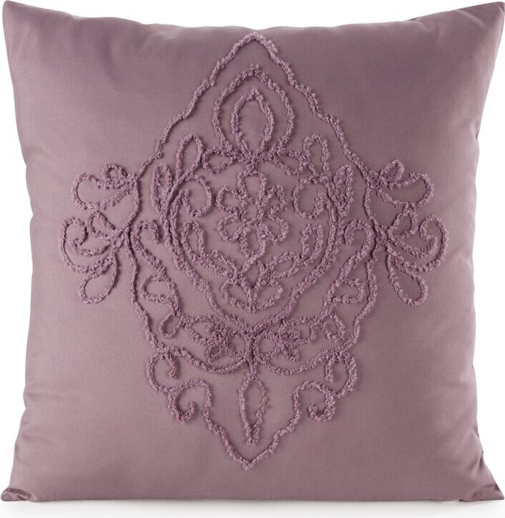 Dekorativer Kissenbezug Sofakissen MIRA 1C 45x45 violett